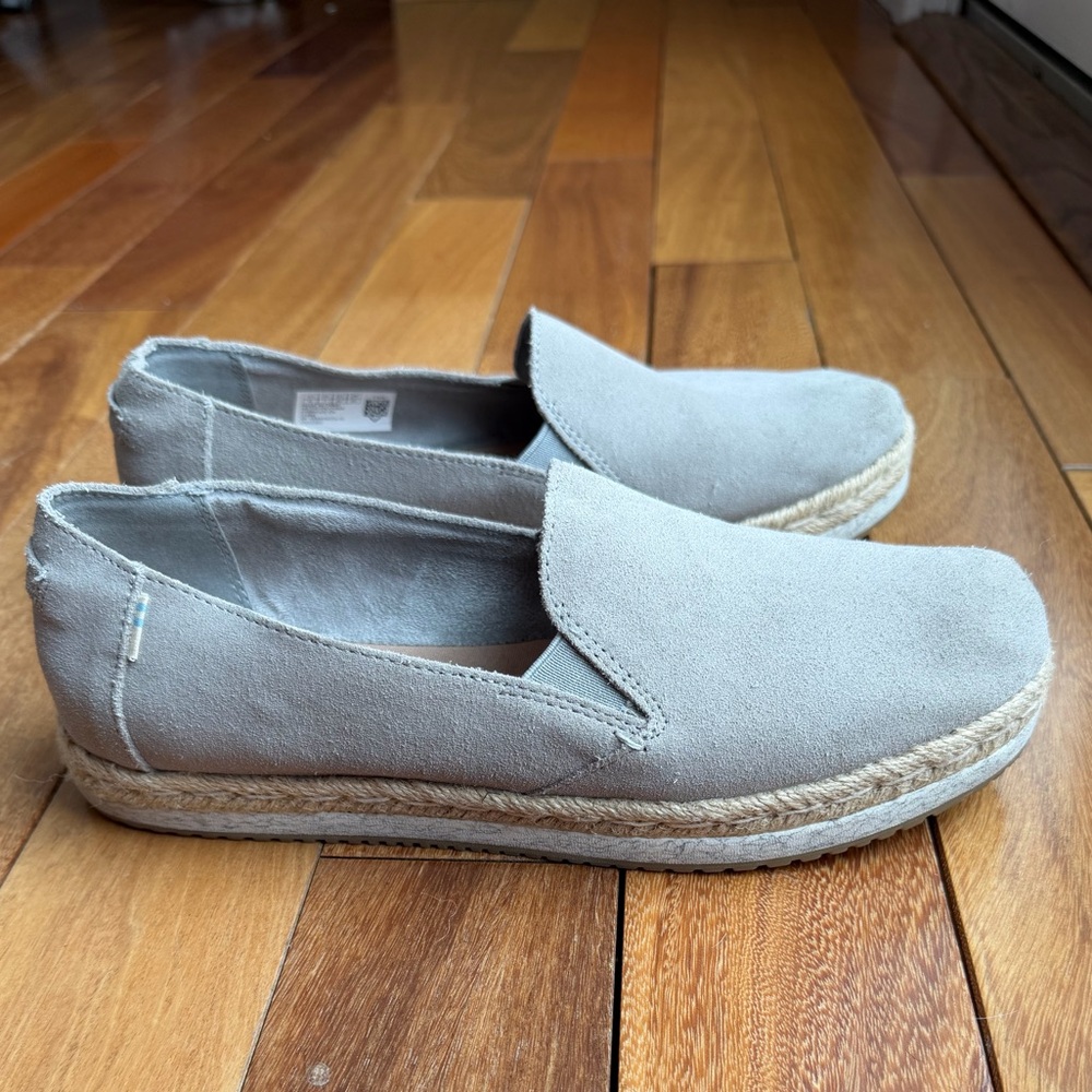 Tom’s slip on espradille 9